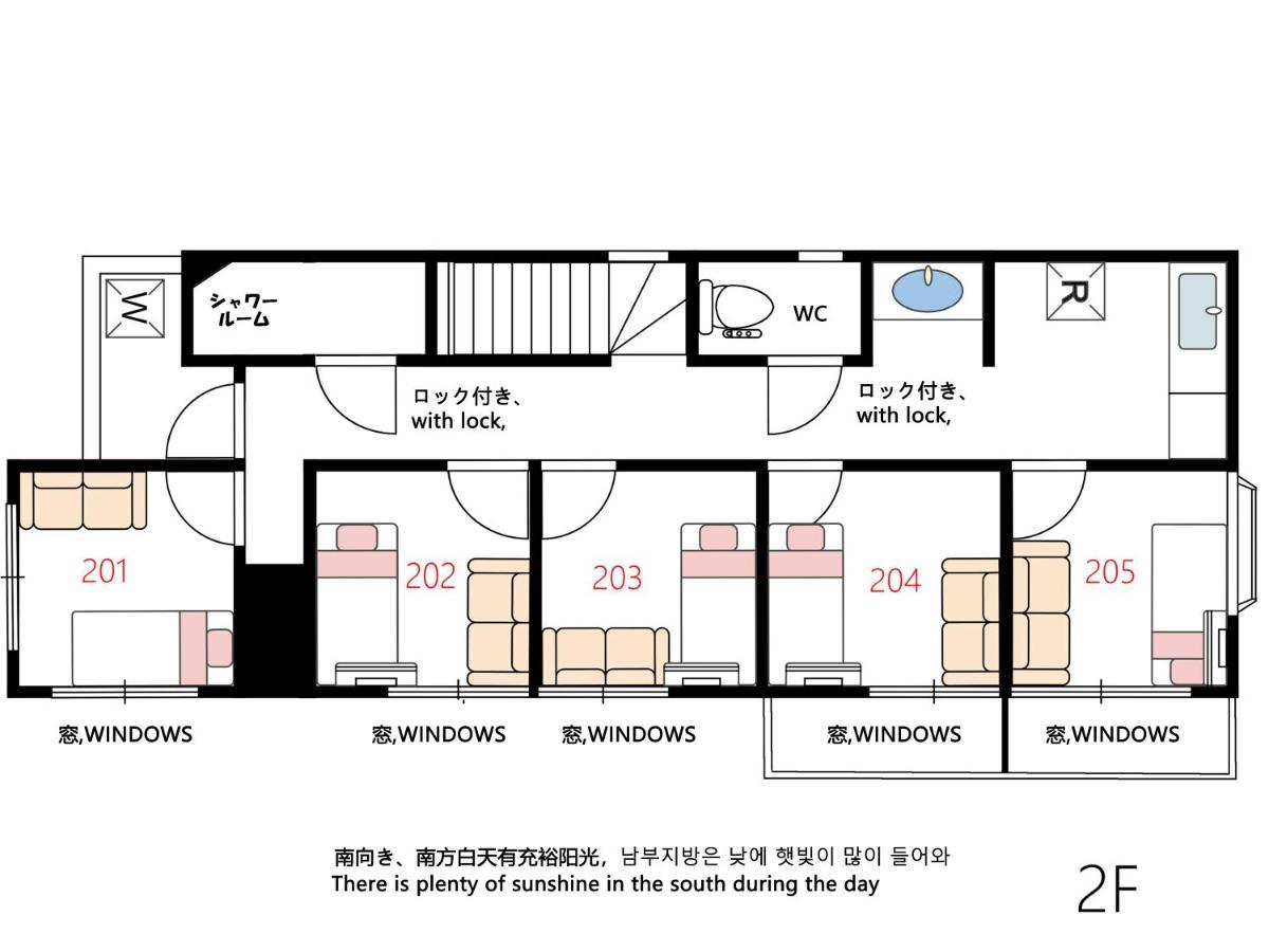 和貴ビル Apartment โตเกียว ภายนอก รูปภาพ